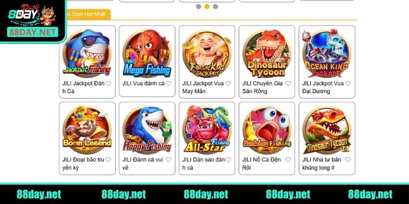 Khám phá trải nghiệm Bắn Cá JILI 88AY