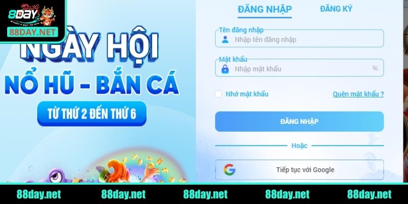 Nhập thông tin chính xác